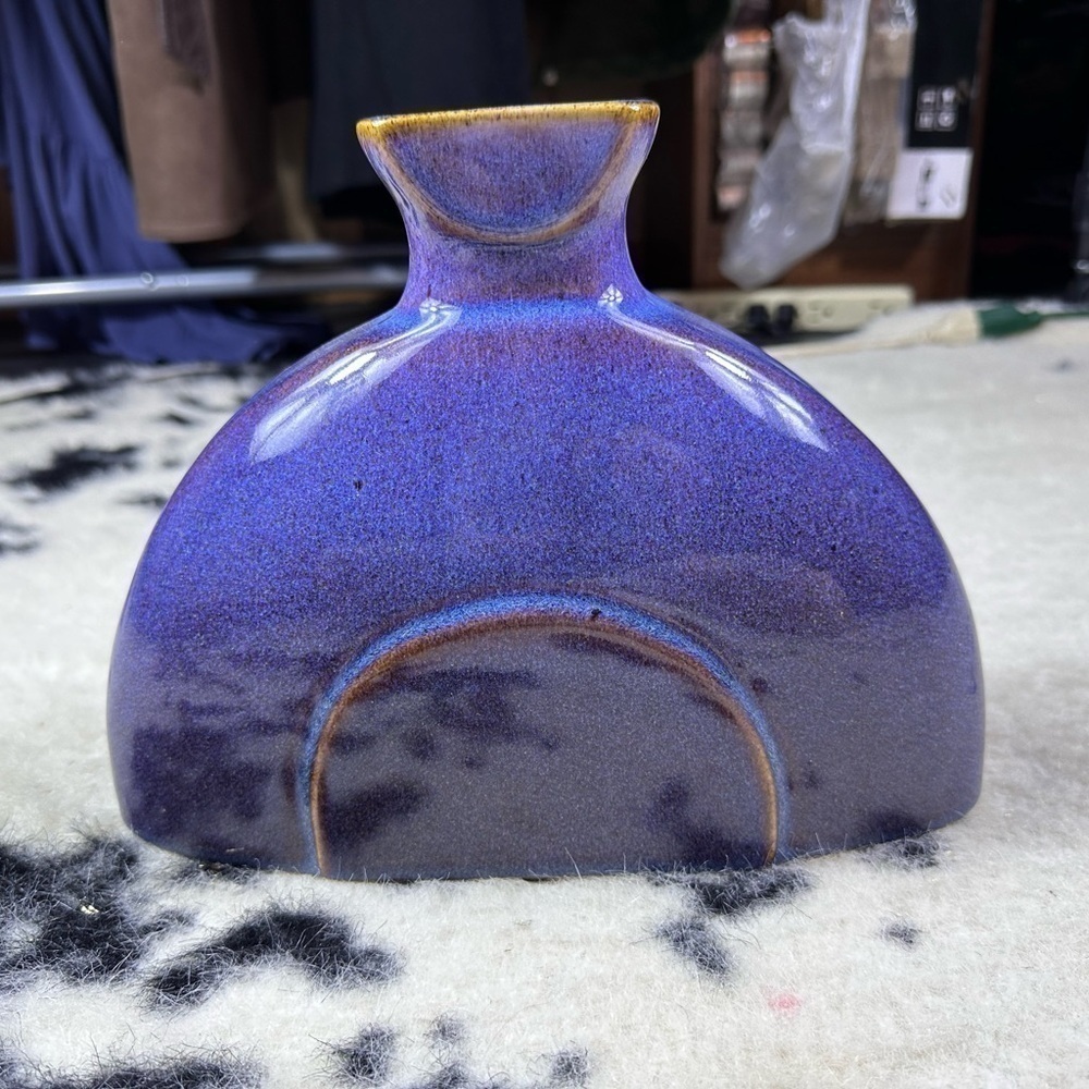 Home Decor Large Violet Acrylic Vase